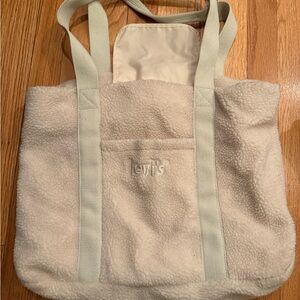 Levi's Soft Cream Tote Bag